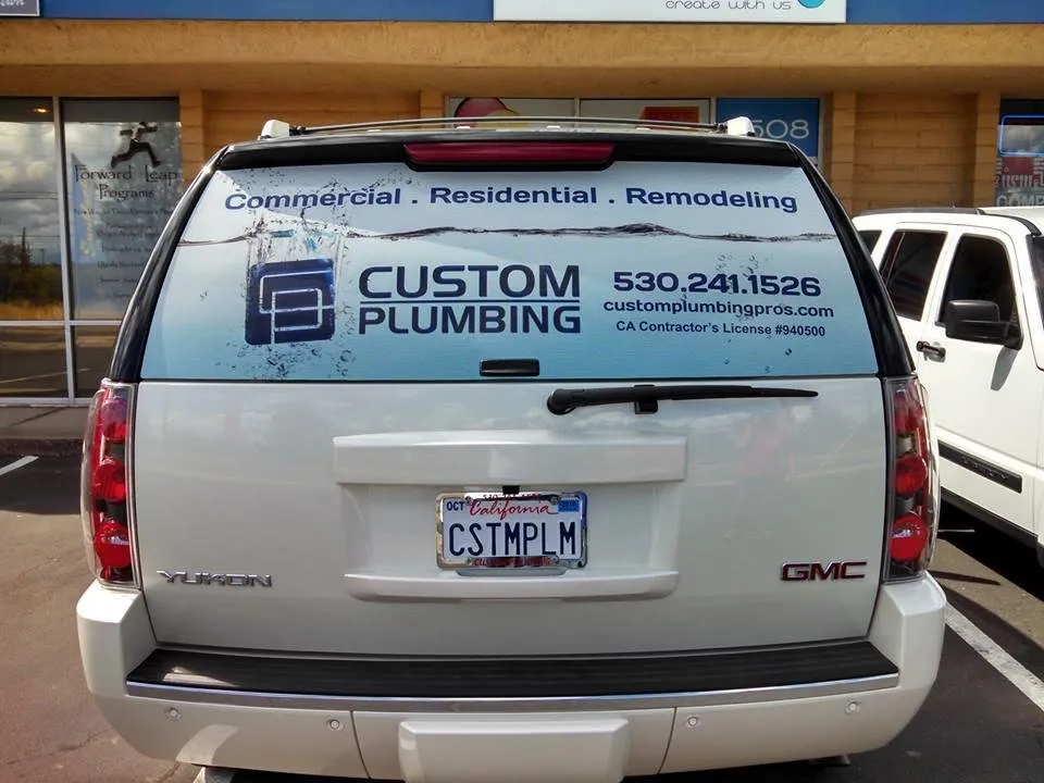 Slide of Custom Plumbing