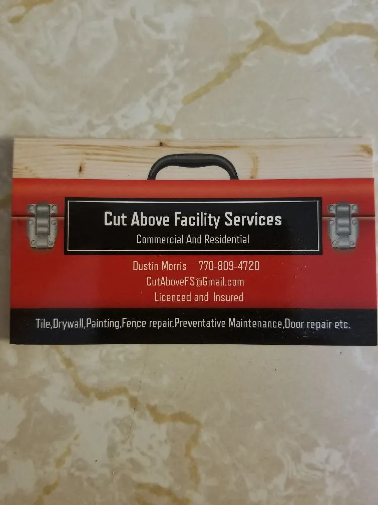 Slide of Cut Above Facility Services