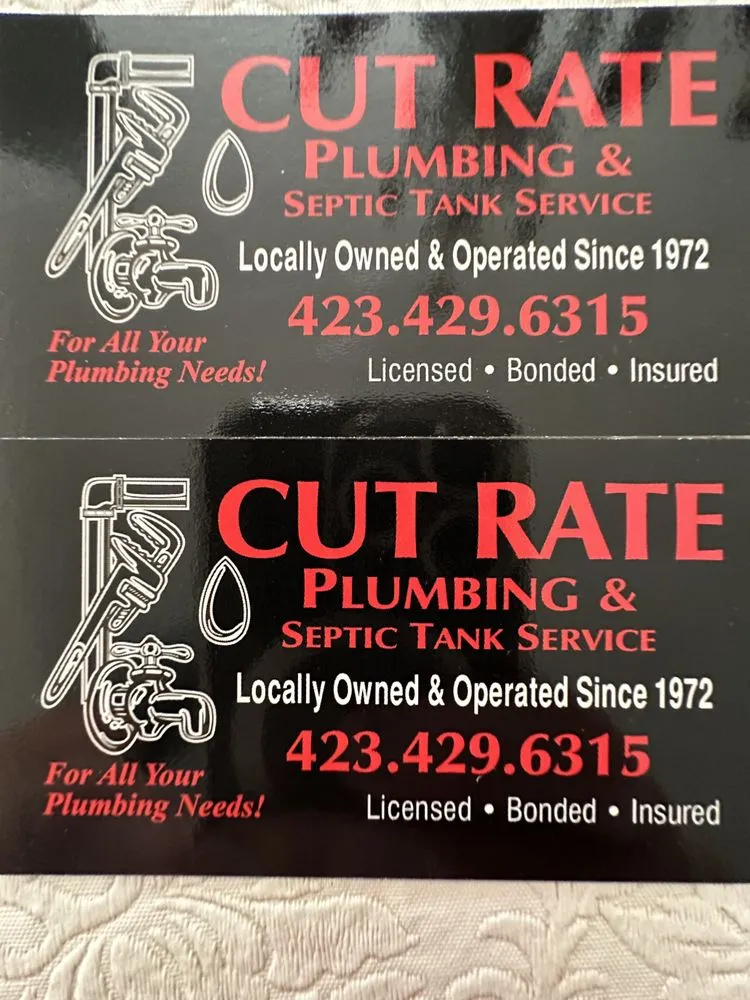 Slide of Cut Rate Plumbing