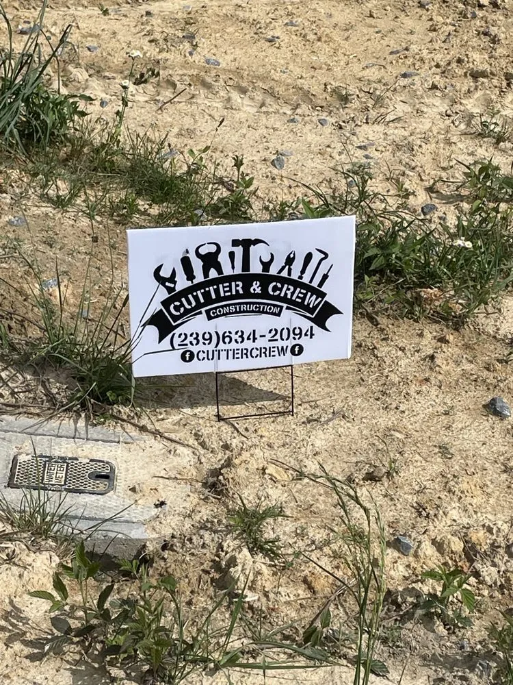 Slide of Cutter and Crew Construction