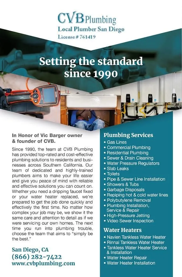 Slide of CVB Plumbing