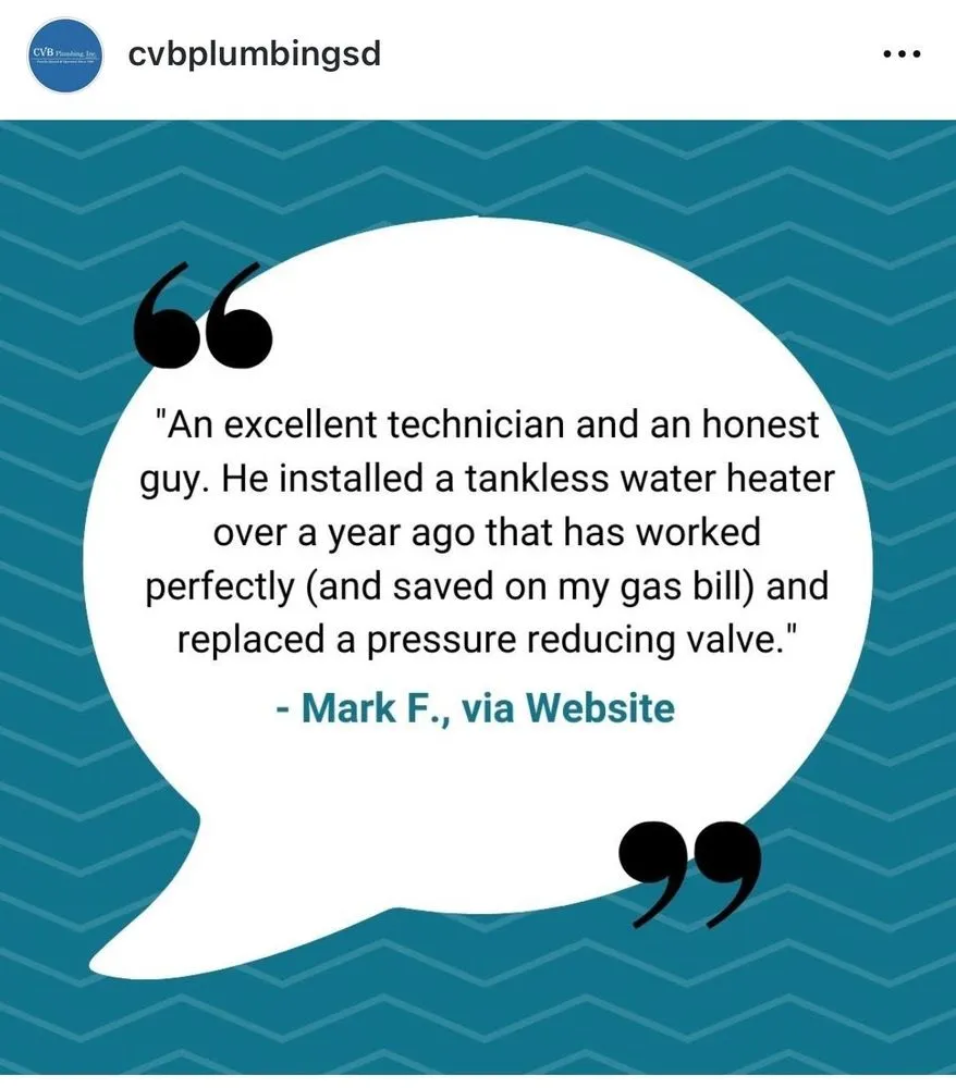 Slide of CVB Plumbing