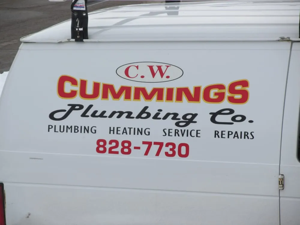 Slide of CW Cummings Plumbing