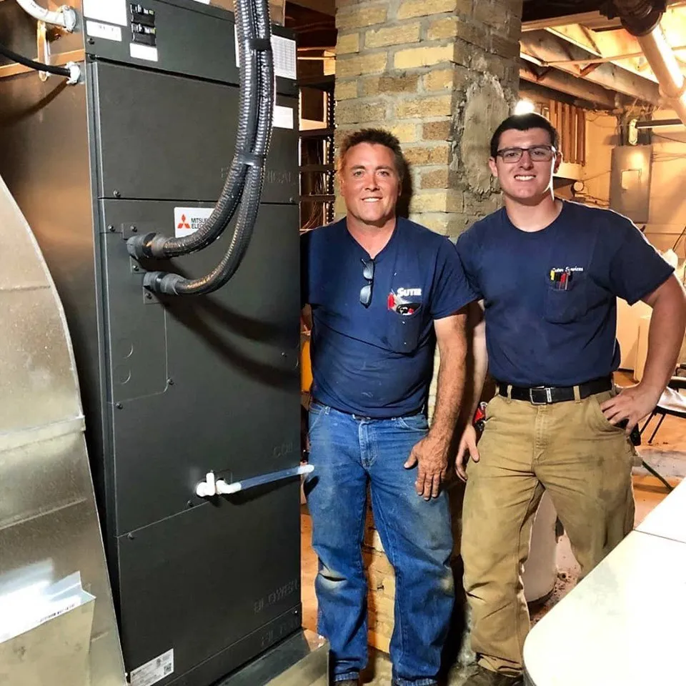 Professional water heater service in Sioux City, IA by CW Suter Services