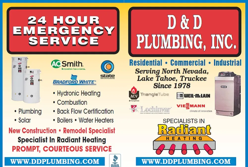 Slide of D & D Plumbing