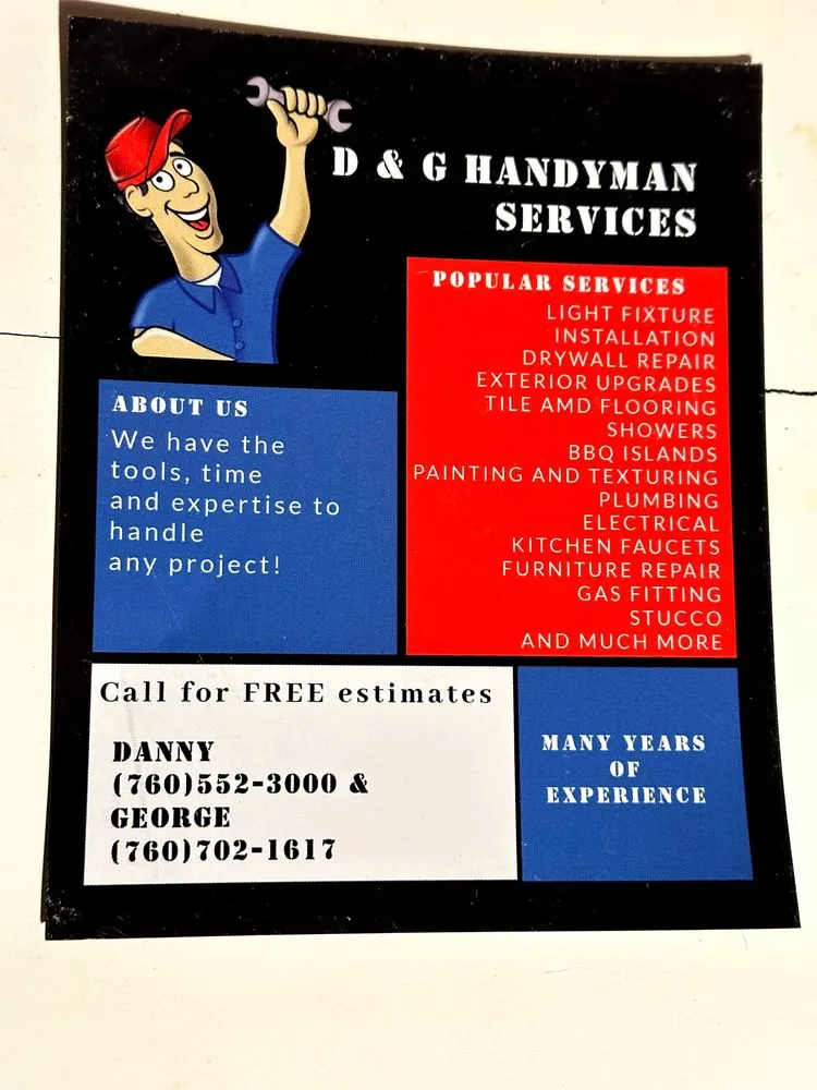 Slide of D & G Handyman Service