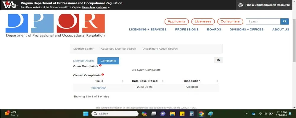 Slide of D & M Construction