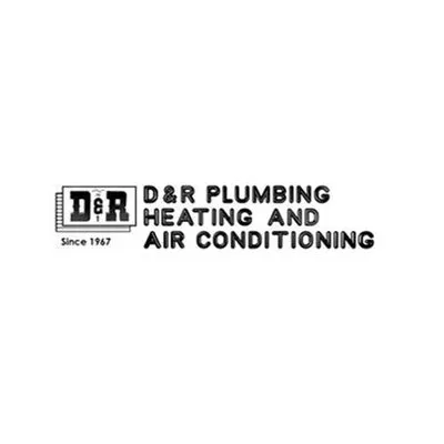 D & R Plumbing Heating & Air Conditioning Logo