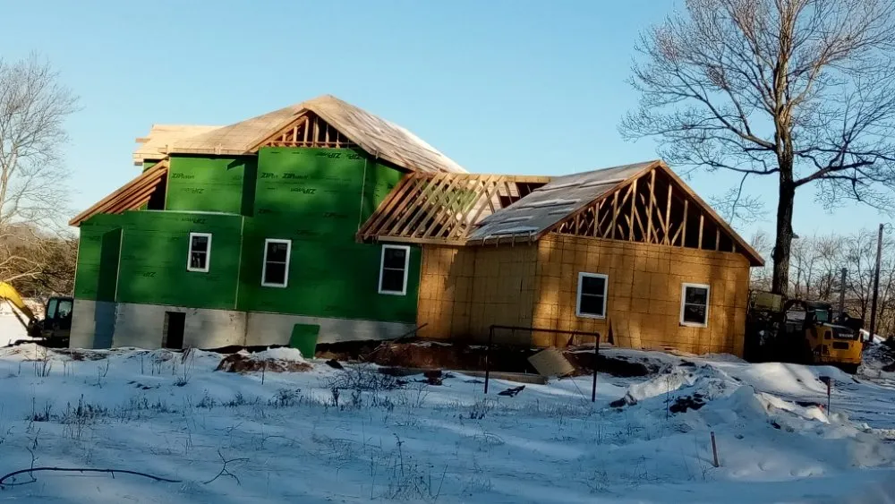 Slide of D. Kresge remodeling