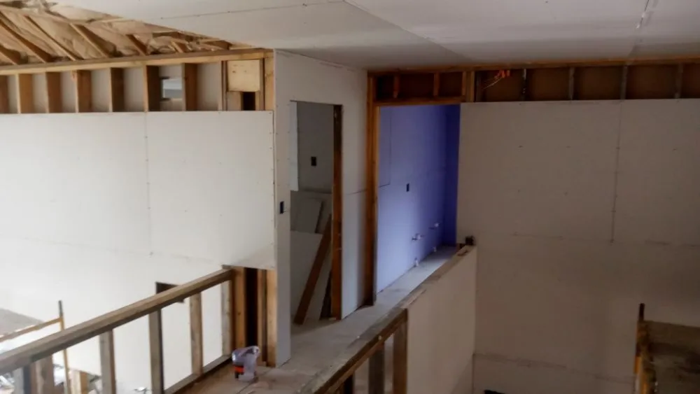 Slide of D. Kresge remodeling