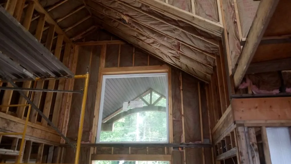 Slide of D. Kresge remodeling