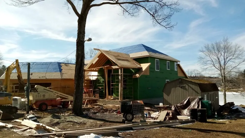 Slide of D. Kresge remodeling