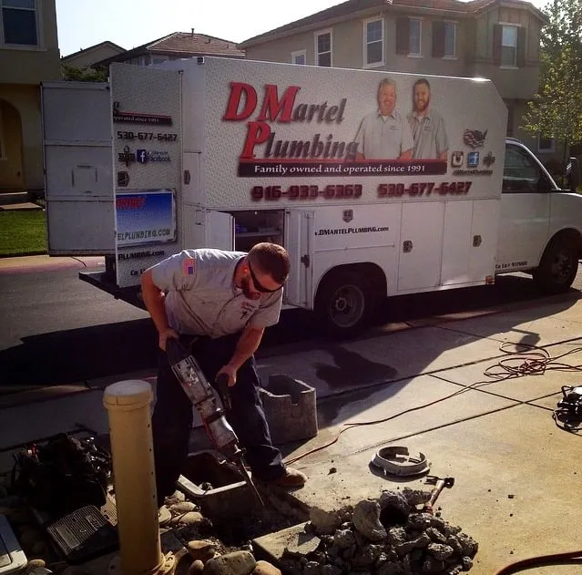 Slide of D Martel Plumbing