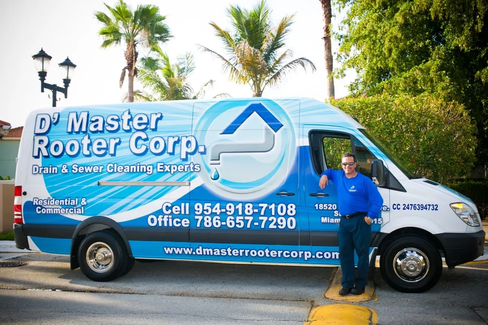 Slide of D' Master Rooter Corp.