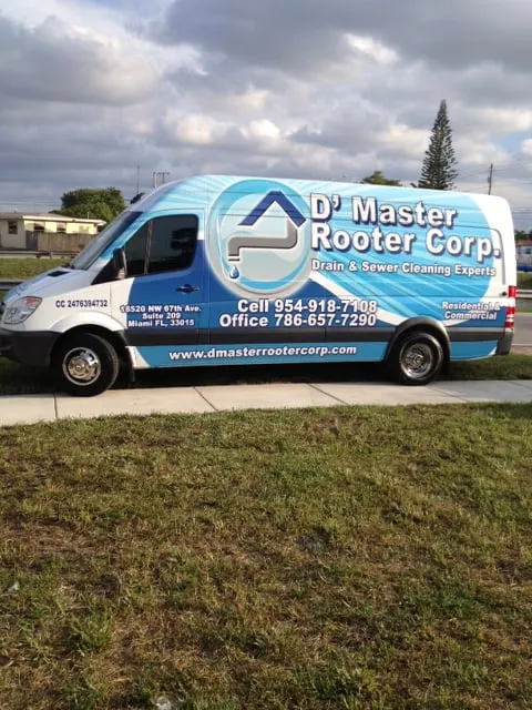 Slide of D' Master Rooter Corp.