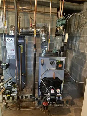 D P Hampton’s Prestige Plumbing and Heating Logo