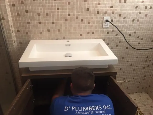 Slide of D' plumbers