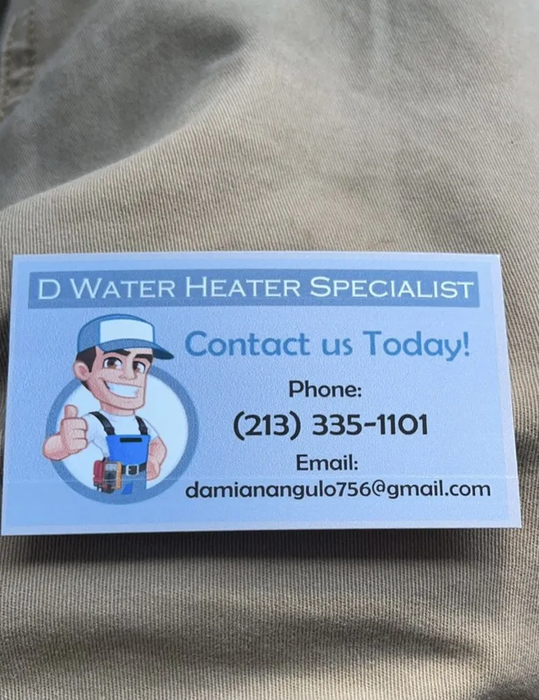 Slide of D Water Heater Specialist