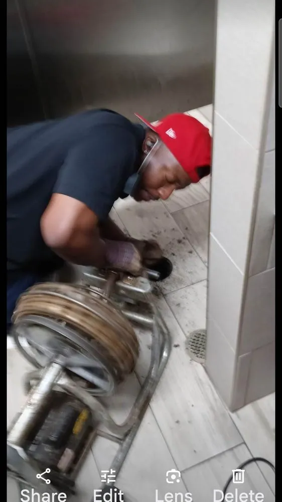 Slide of D3 drain cleaning