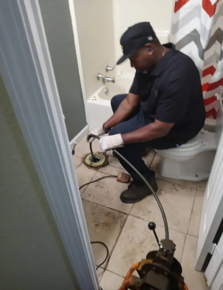 Slide of D3 drain cleaning