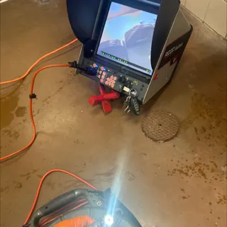 Slide of D3 drain cleaning