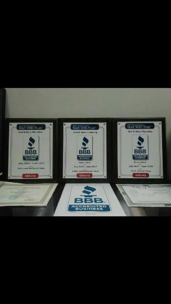 Slide of Dad And Sons Plumbing