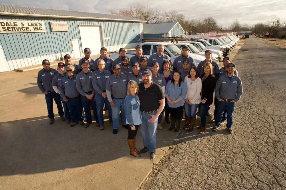 Slide of Dale and Lee's Service