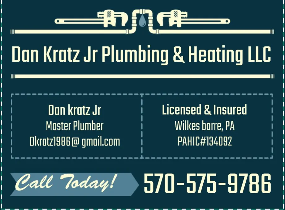 Quality plumbing repair experts serving Hanover Township, PA - Dan Kratz Jr Plumbing & Heating
