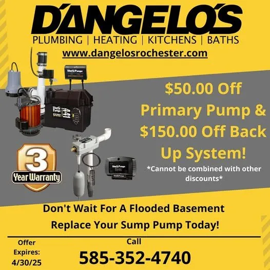 Slide of D'Angelos Plumbing & Heating