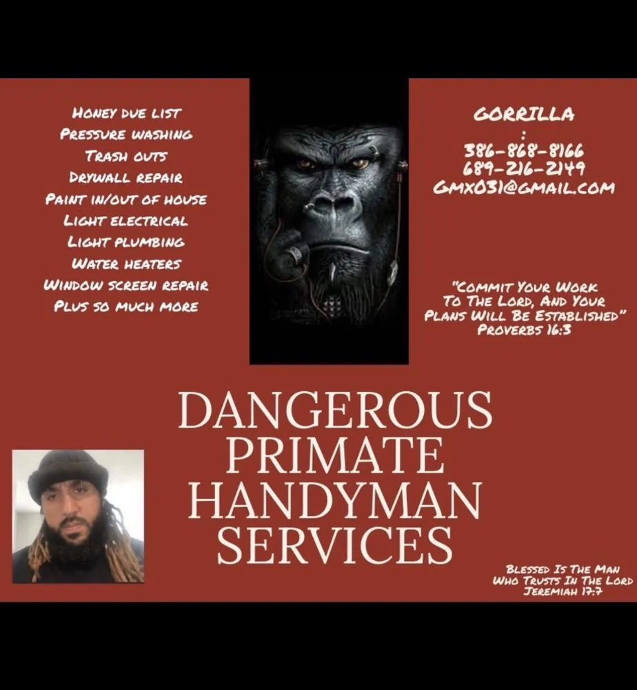 Slide of Dangerous Primate Plumbing and More