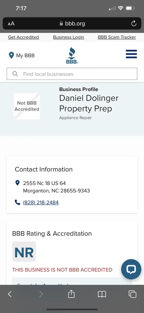 Slide of Daniel Dolinger Property Prep