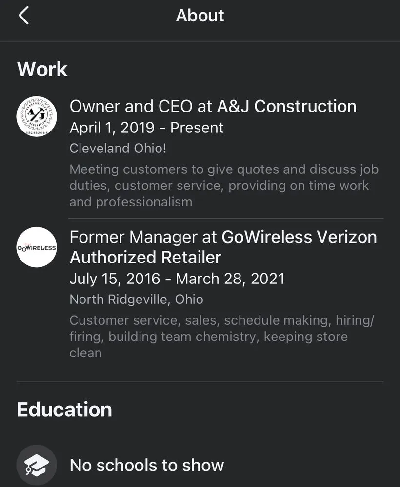 Slide of Daniels HVAC and Plumbing