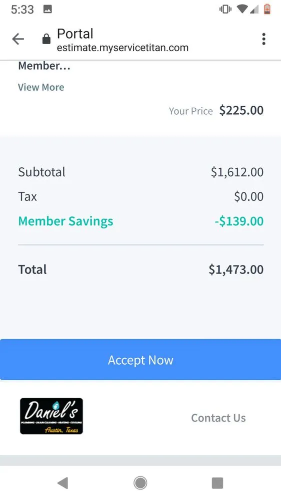 Reliable water heater service experts serving Austin, TX - Daniel's Plumbing and Air Conditioning