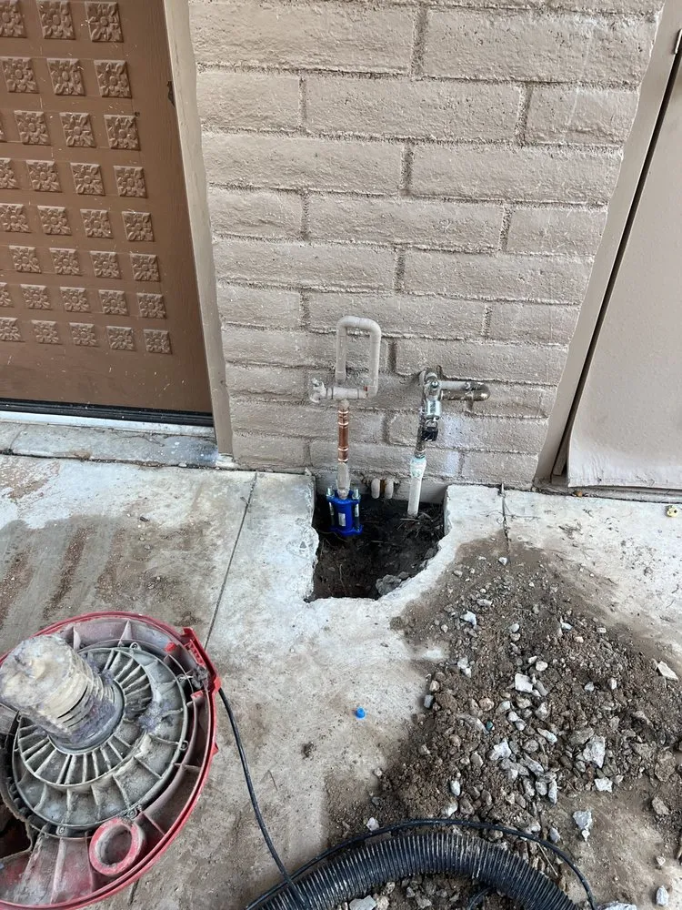 Slide of Daniel’s plumbing Tucson