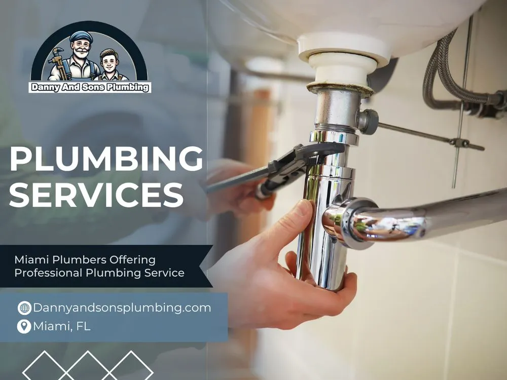 Slide of Danny and Sons Plumbing
