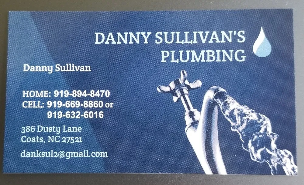 Slide of Danny Sullivan's Plumbing