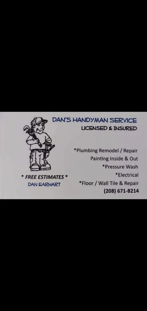 Slide of Dan's Handyman Service