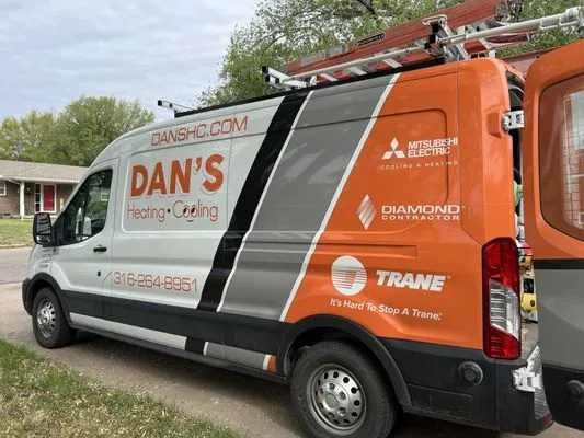 Dan's Heating and Cooling Logo