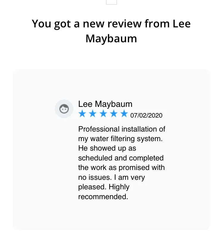 Slide of Dans Plumbing