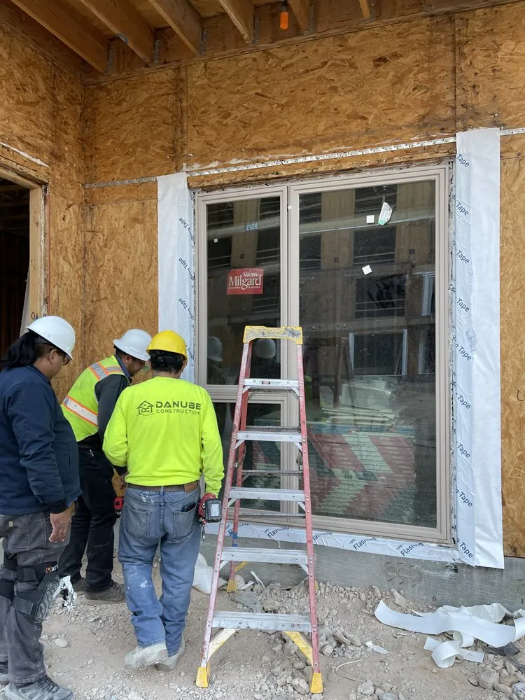 Slide of Danube Construction