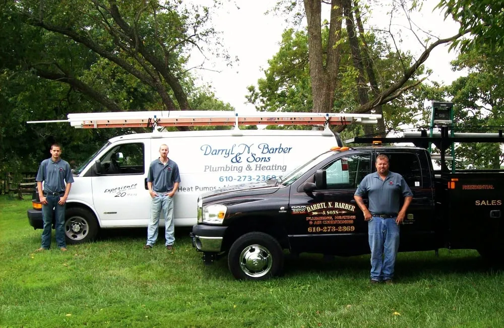 Expert plumbing repair experts serving Honey Brook, PA - Darryl N Barber Plumbing Heat & Air Conditioning