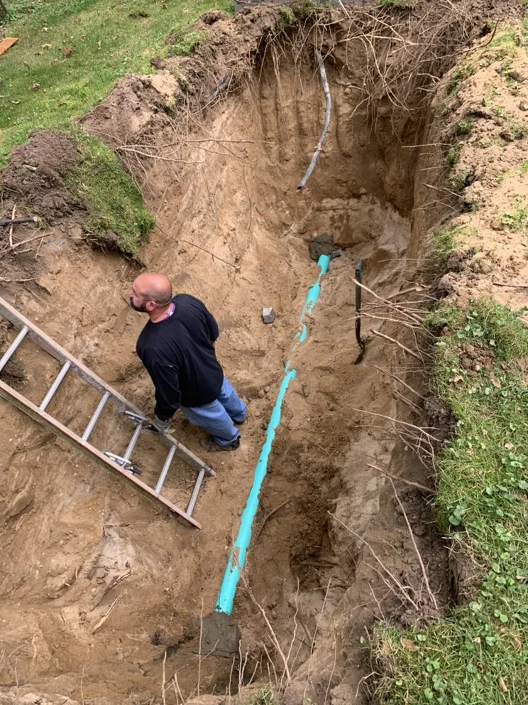 Slide of Dave Lange Sewer Service