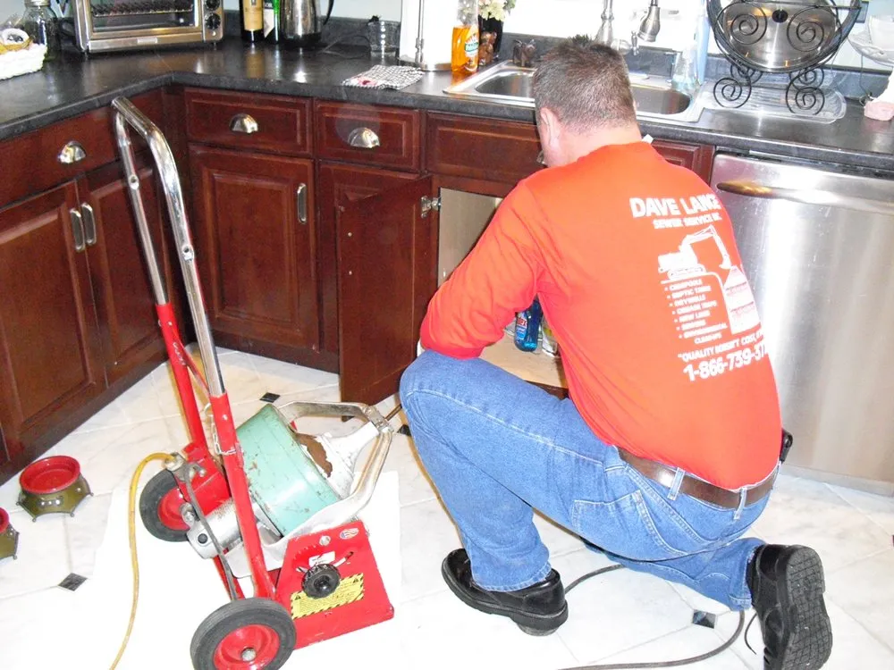 Slide of Dave Lange Sewer Service