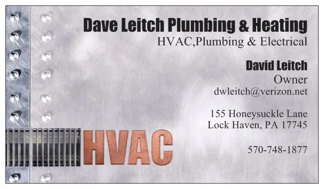 Slide of Dave Leitch Plumbing & Heating