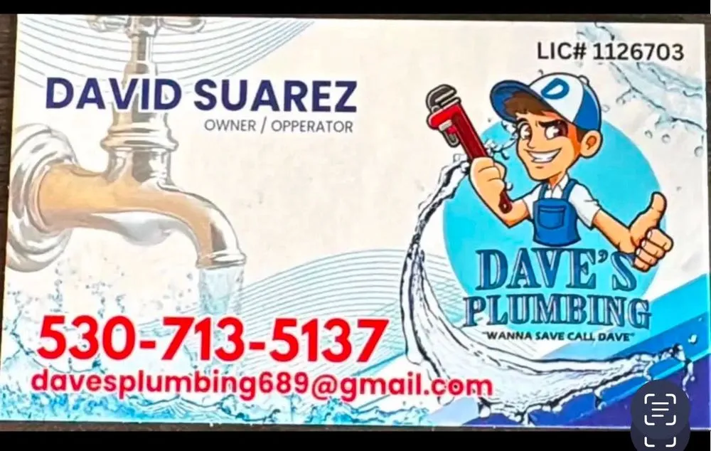 Slide of Dave's Plumbing