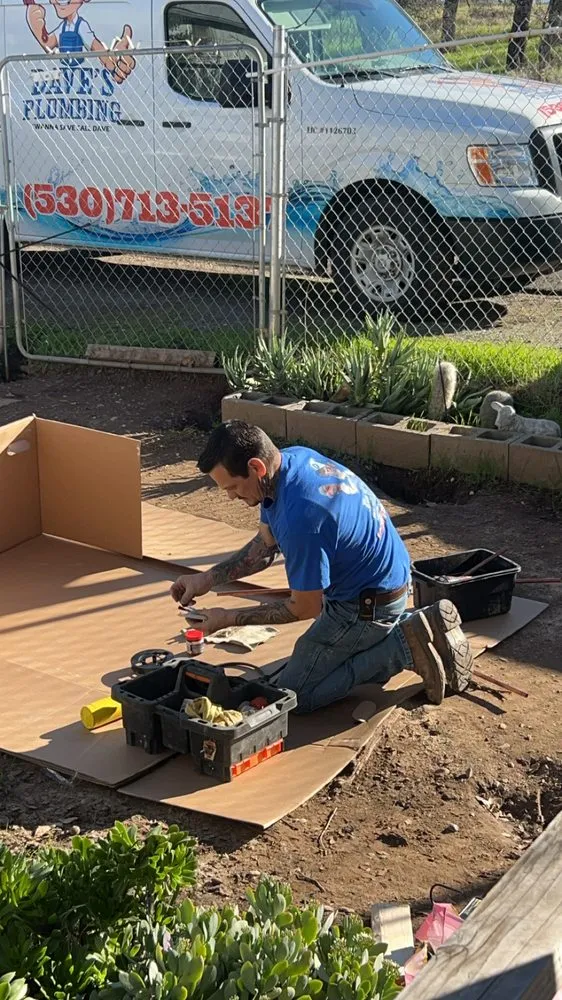 Slide of Dave’s Plumbing