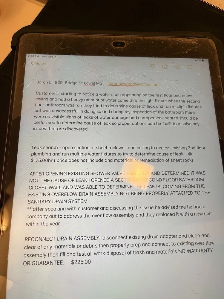 Slide of David M Murphy Plumbing, Heating & Gas Fitting