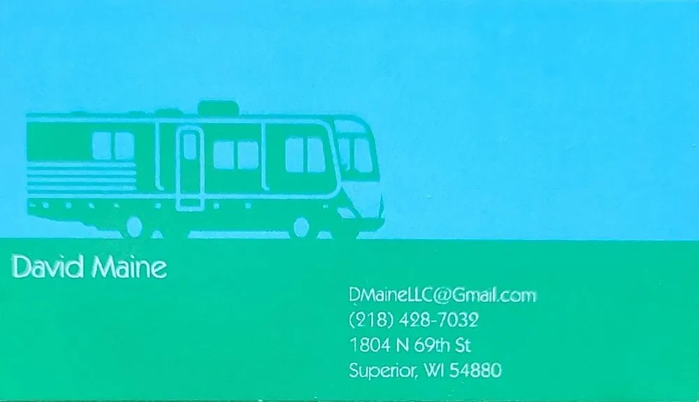 Slide of David RV Maine Tenance and Repair