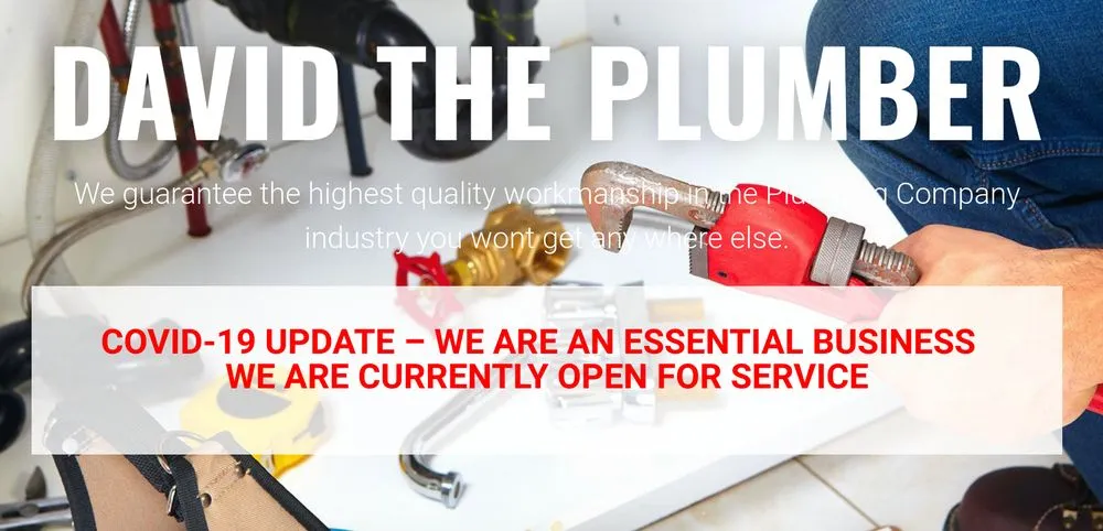 Slide of David the Plumber