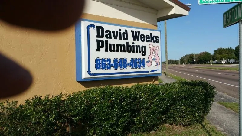 Slide of David Weeks Plumbing